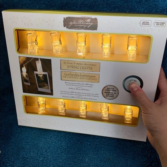 Stringing lights - Picture 2 of 5